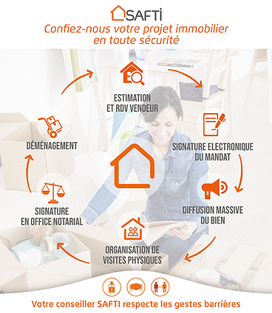 Nos conseillers immobiliers restent disponibles et à l'écoute de vos projets