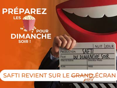 Ciné Dimanche sur TF1 : le nouveau parrainage TV de SAFTI